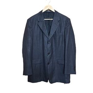 Hart Schaffner Marx Men’s PARISIAN Jacket Blazer Slate Size 44 #1217